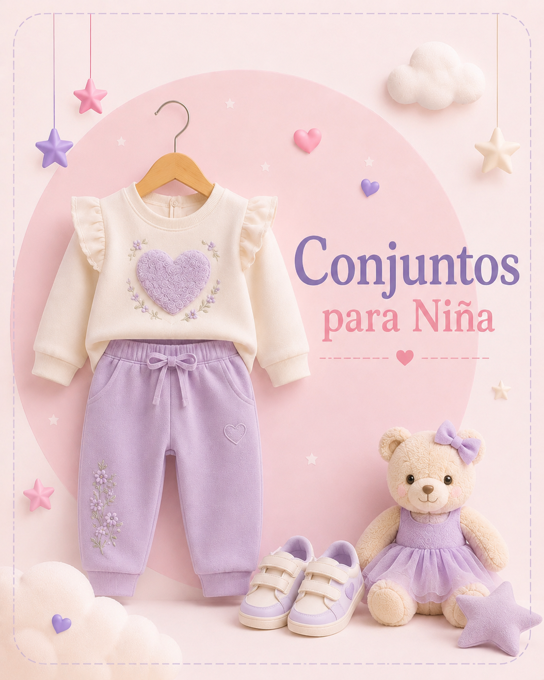 🌸Conjuntos para Bebé Niña