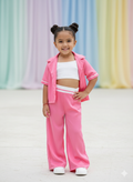Conjunto de Pantalón Chic Niña Rosado