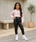 Conjunto de Pantalón tipo Cuero