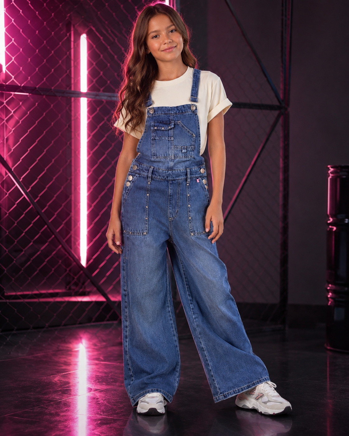Conjunto Overol Denim