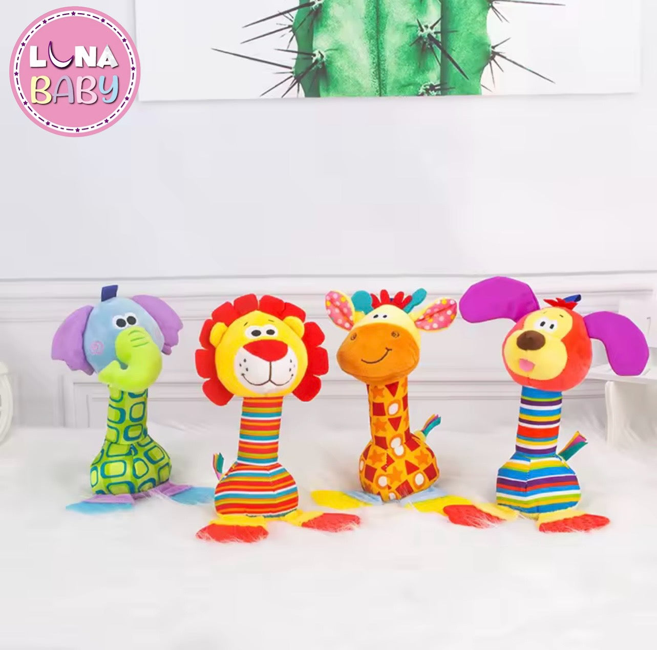 Peluche Sensorial Sonajero