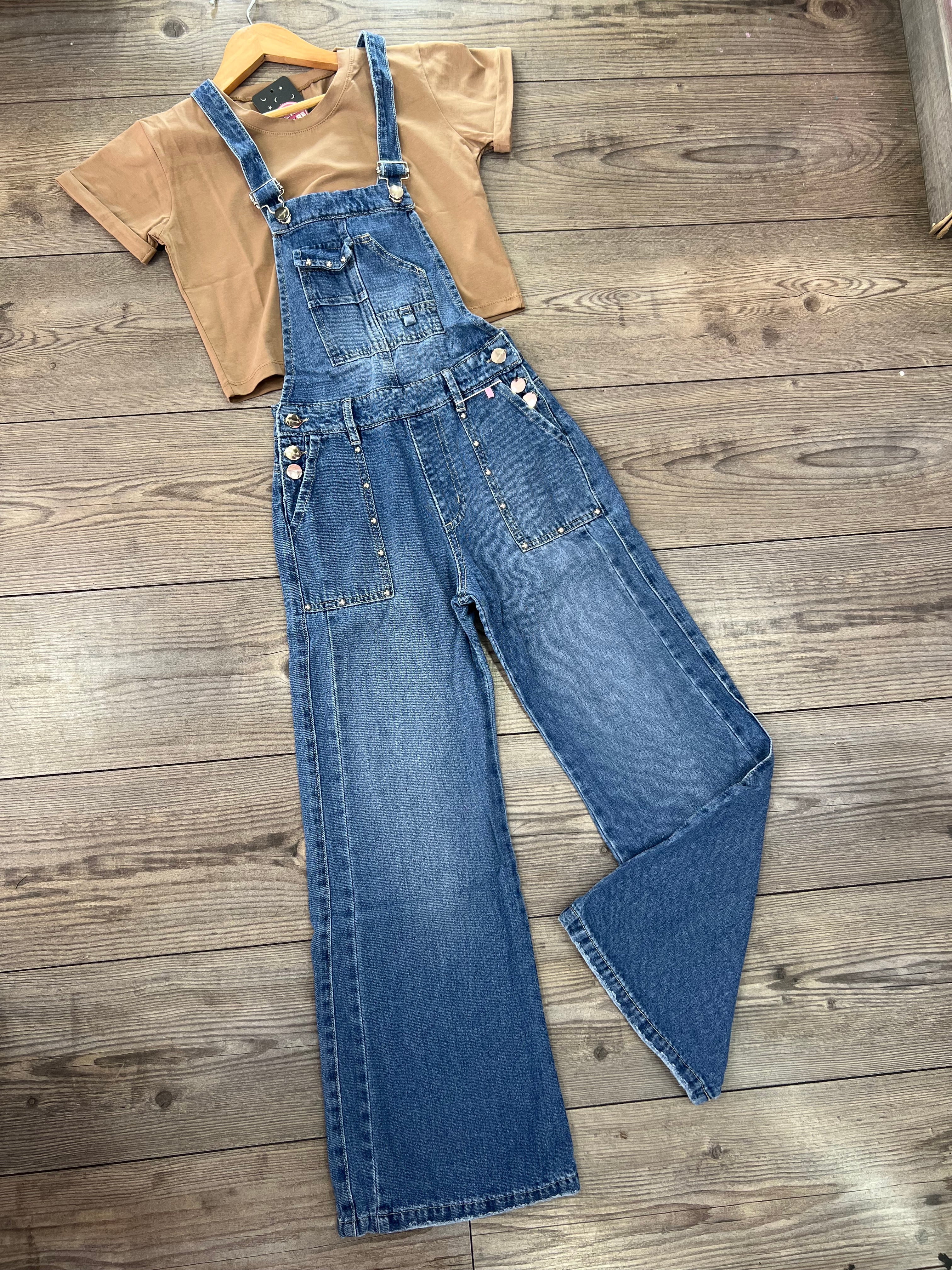 Conjunto Overol Jean