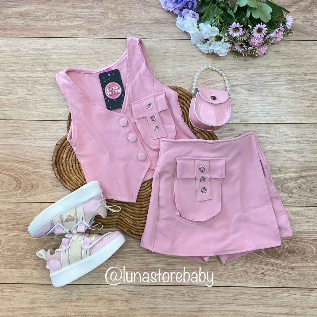 Conjunto de Faldashort