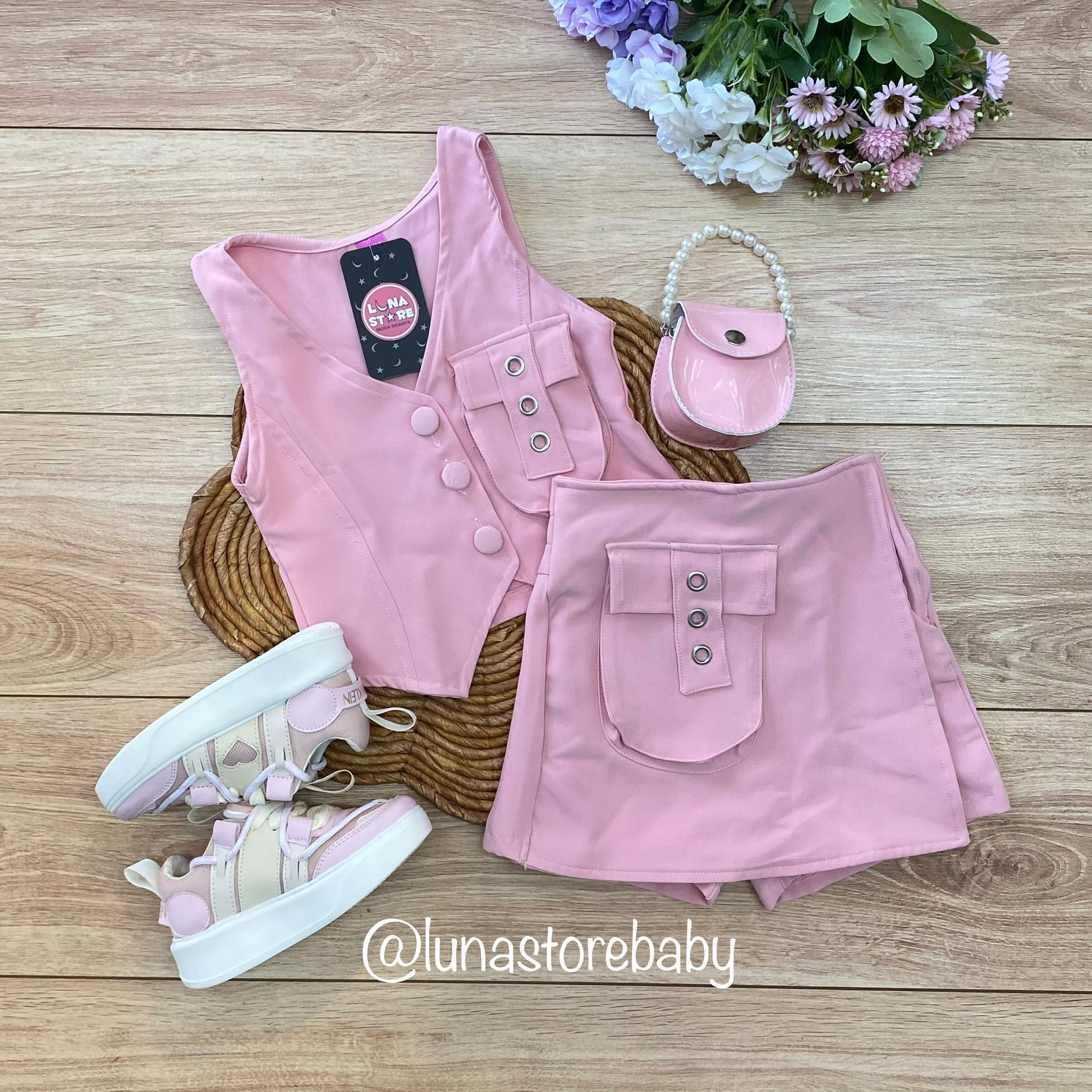 Conjunto de Faldashort