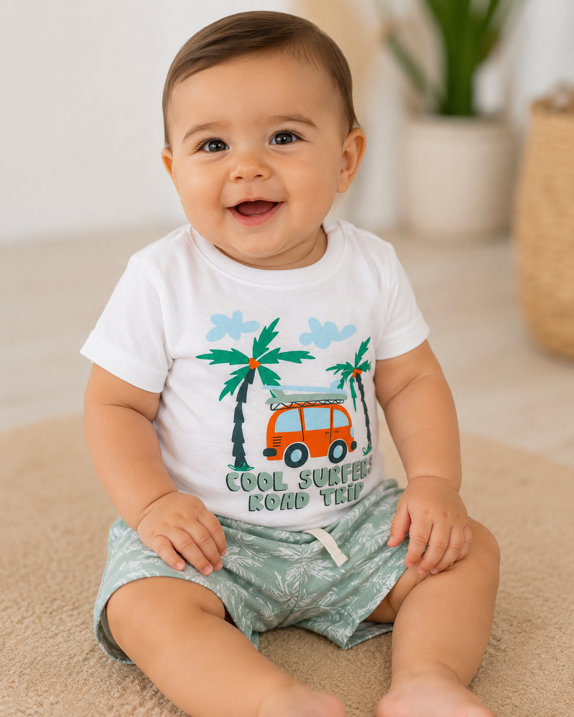 Conjunto de Pantaloneta Talla 18/24M