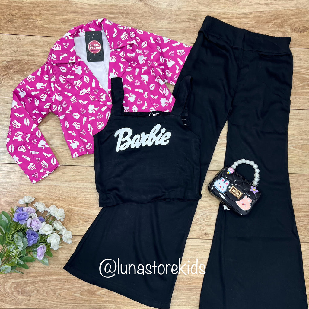 Set x3 piezas Barbie