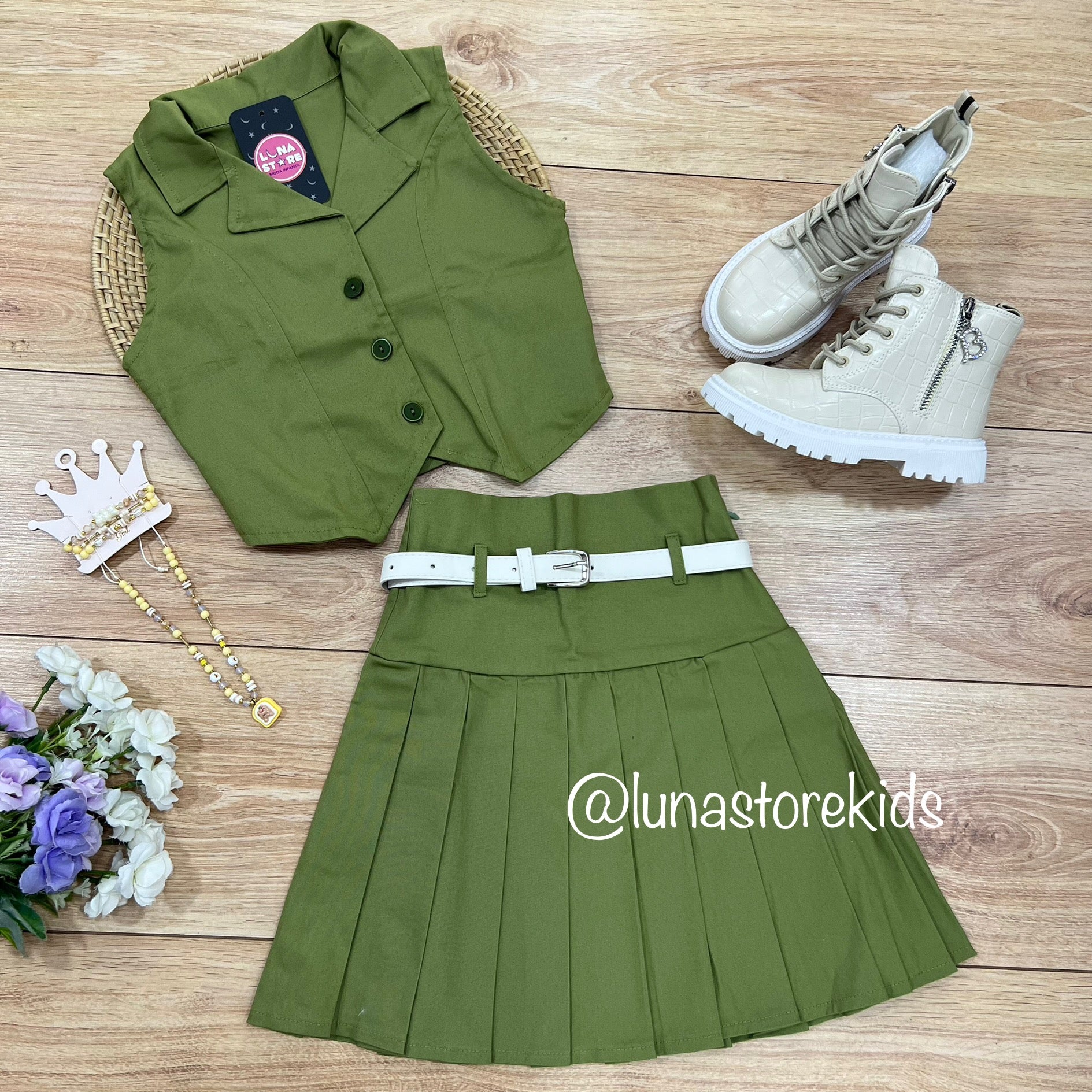 Conjunto de Falda