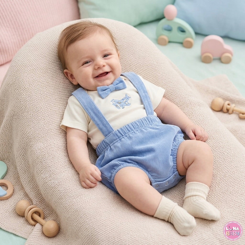 Conjunto De Niño Talla 6/9M