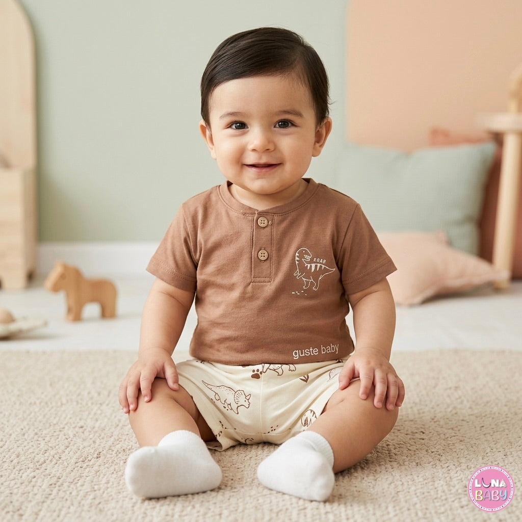 Conjunto de Bermuda Talla 18/24M
