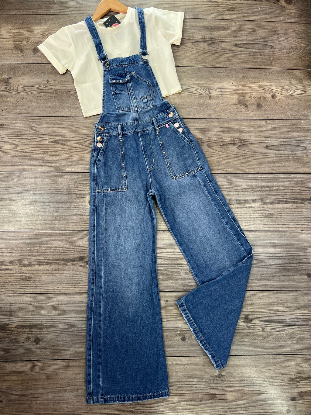 Conjunto Overol Denim