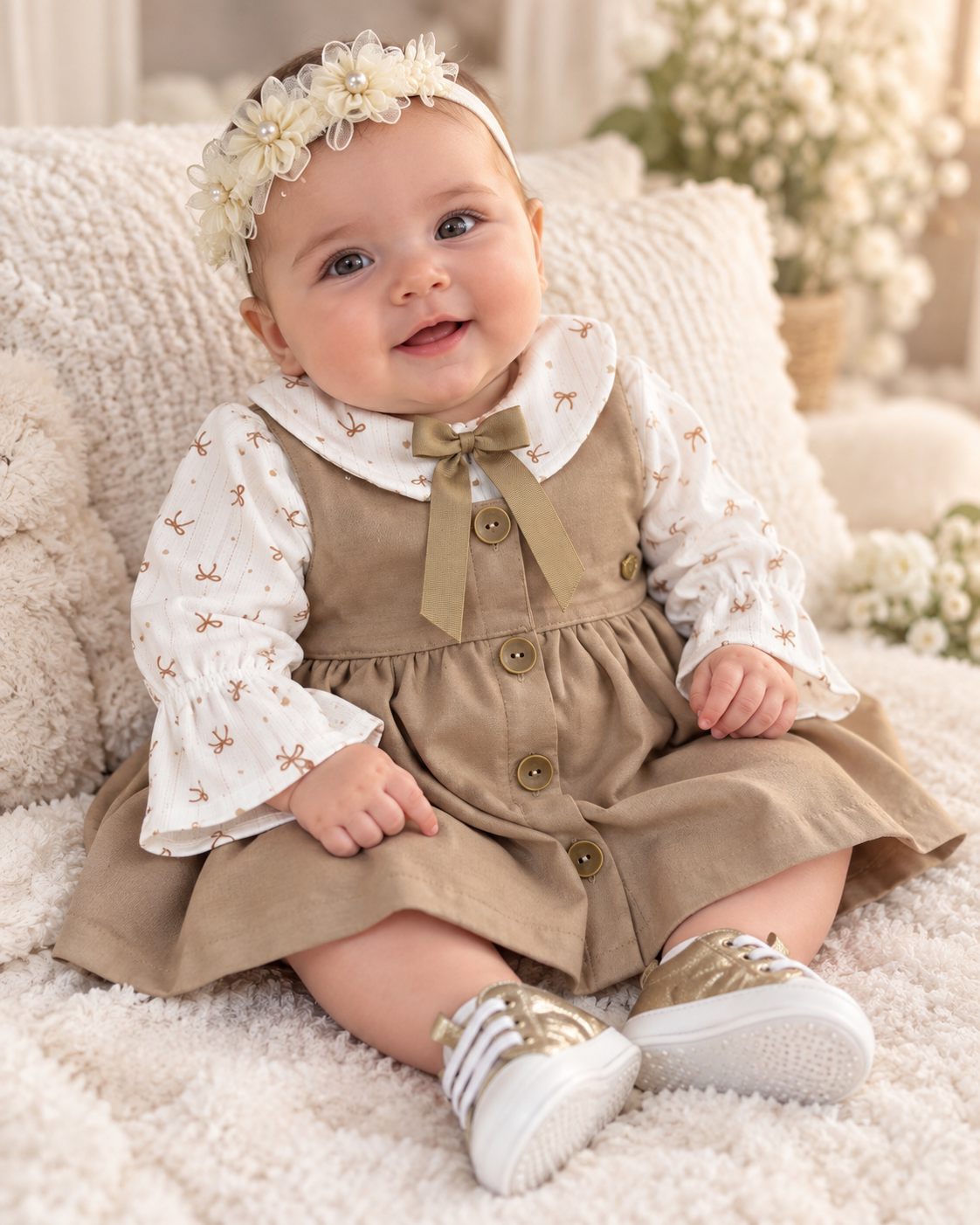 Vestido Talla 0/6M