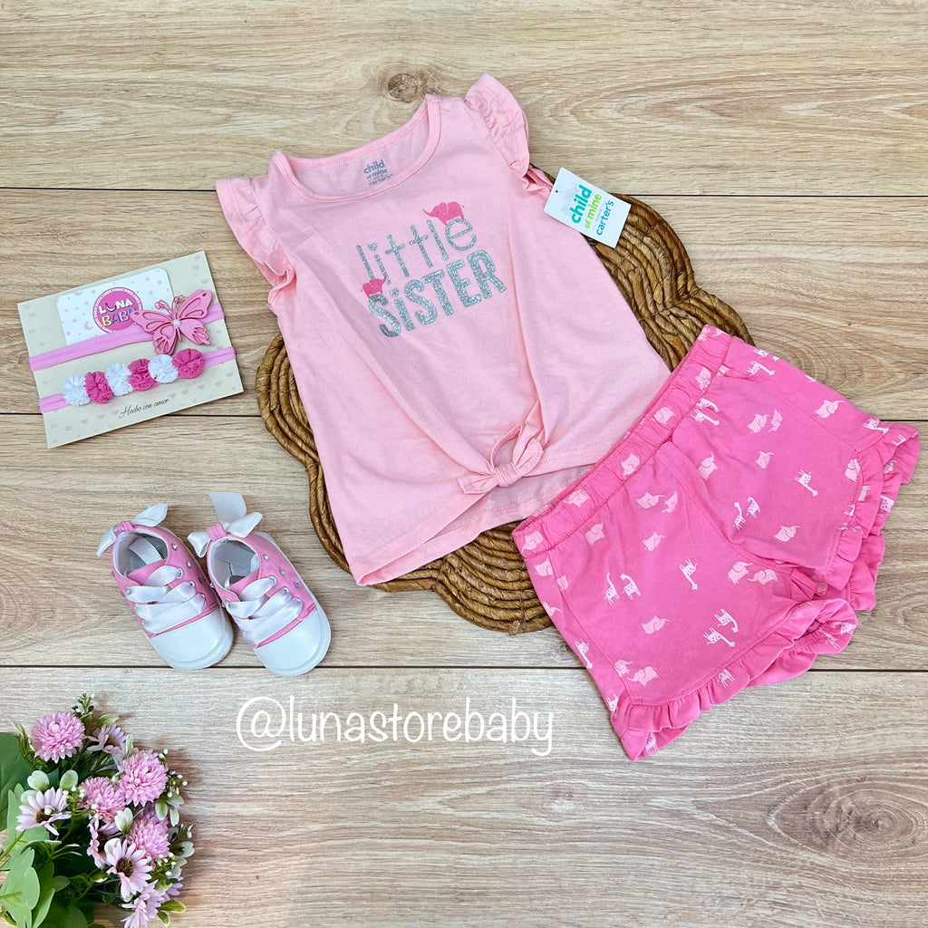 Conjunto de Short Talla 24M