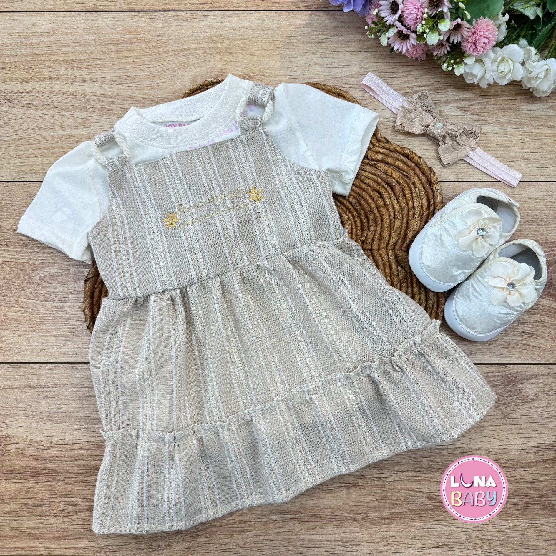 Vestido con blusa Talla 1 y 3