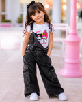 Conjunto Overol Kuromi