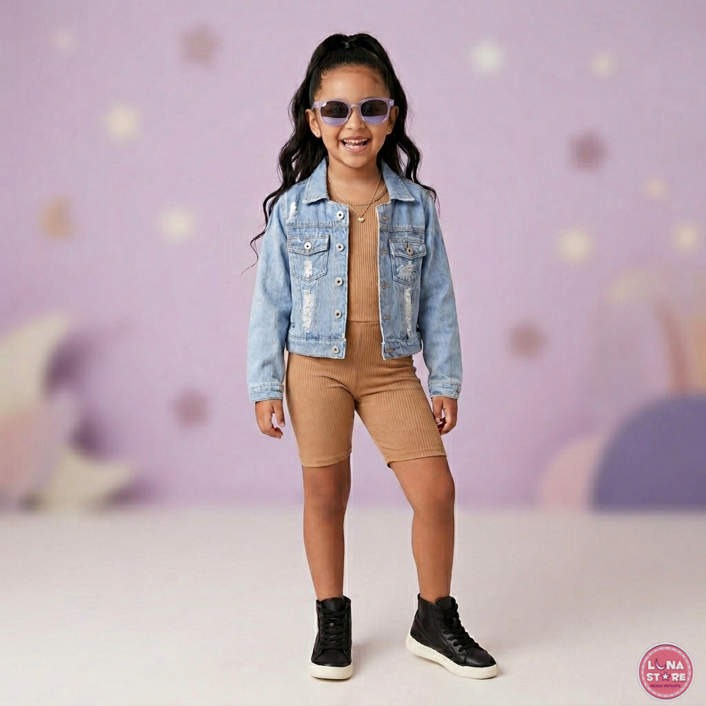 Enterizo con Chaqueta de Jean