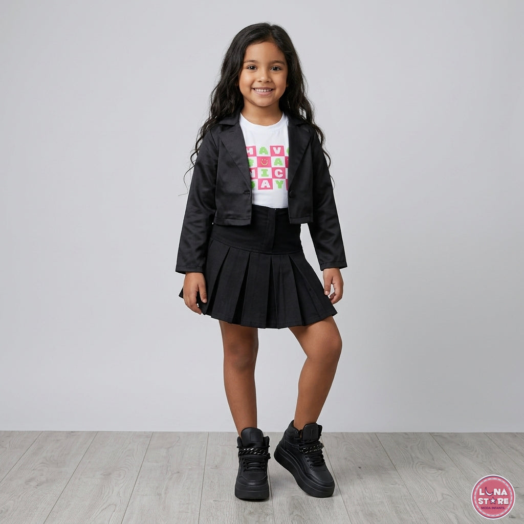 Set x3 piezas de Falda