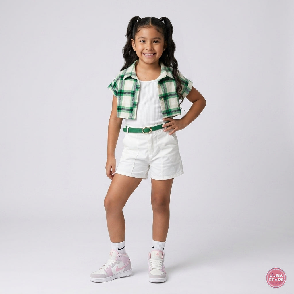 Set x3 piezas de Short