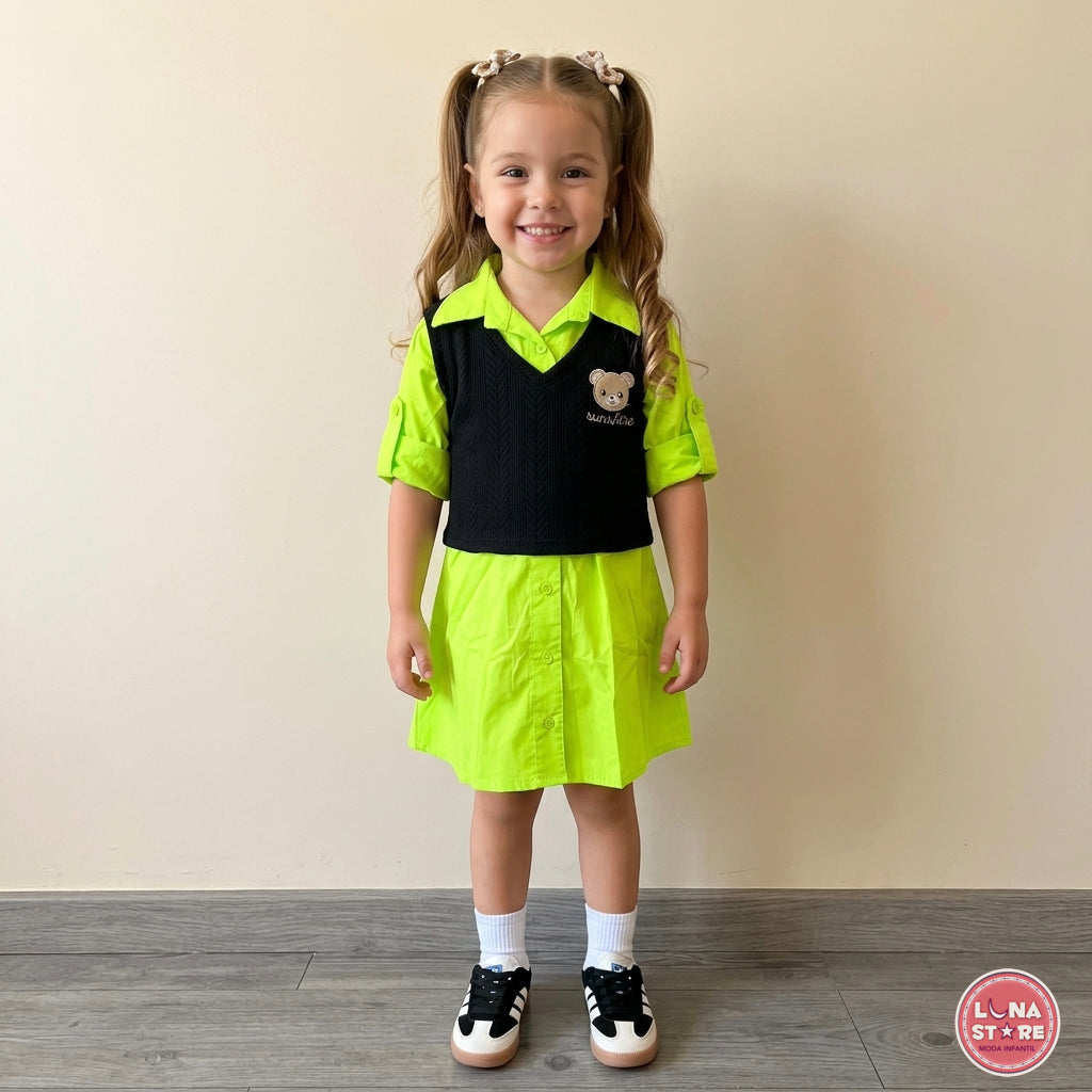 Vestido con Chaleco