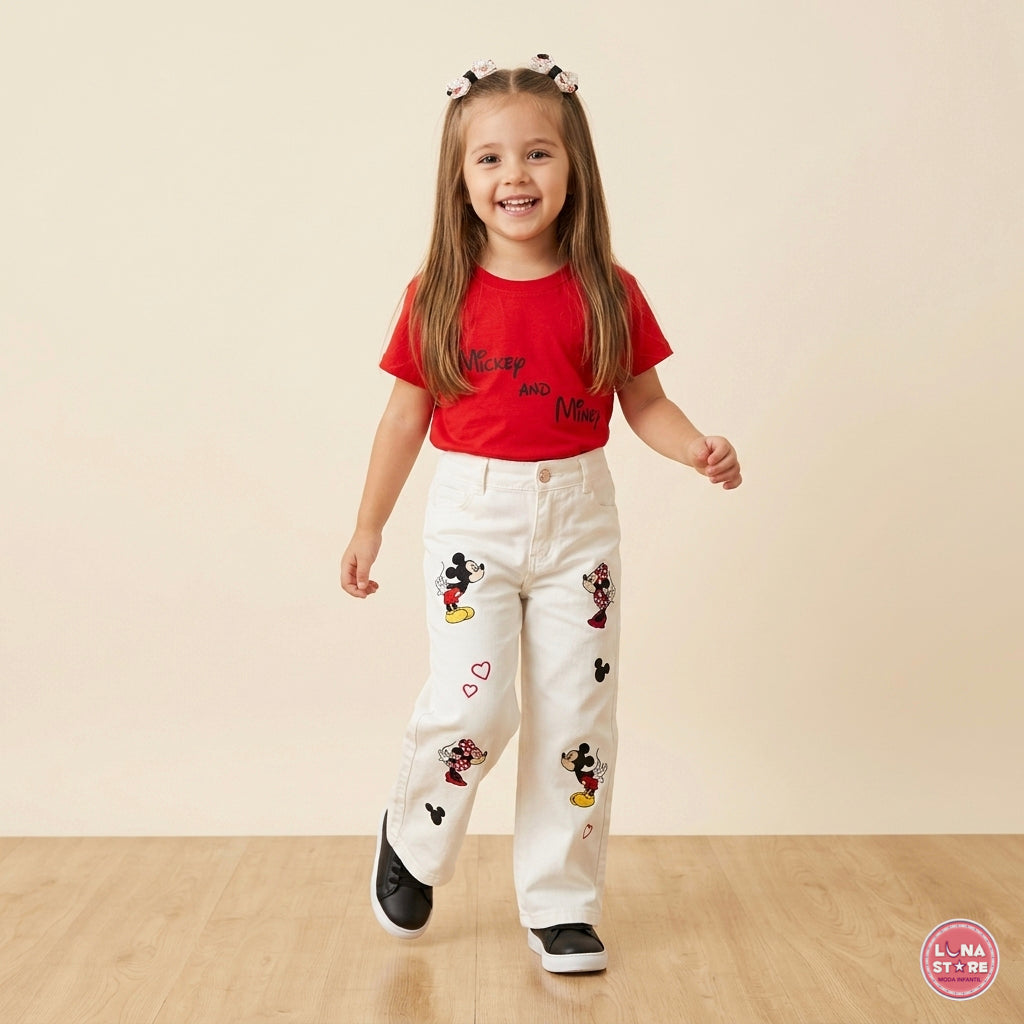 Conjunto Jean Minnie