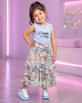 Conjunto de Falda Larga