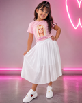 Conjunto de Falda Larga