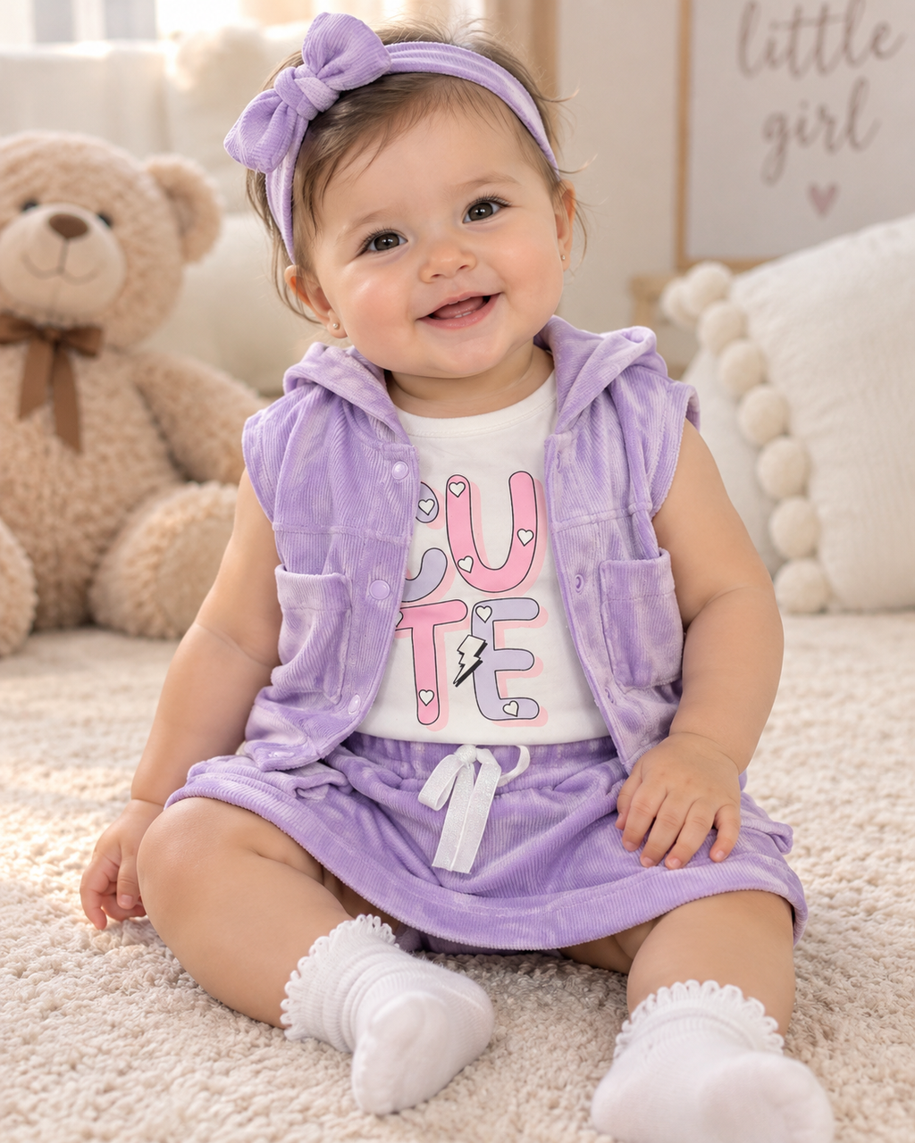 Set x3 piezas Talla 12/18M