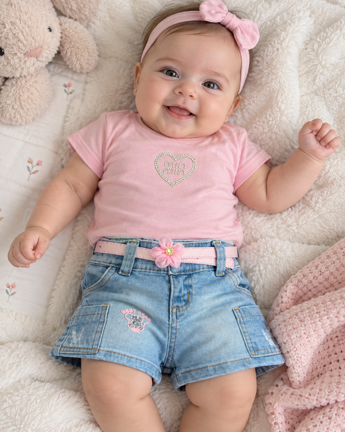 Conjunto de Short talla 6/12M